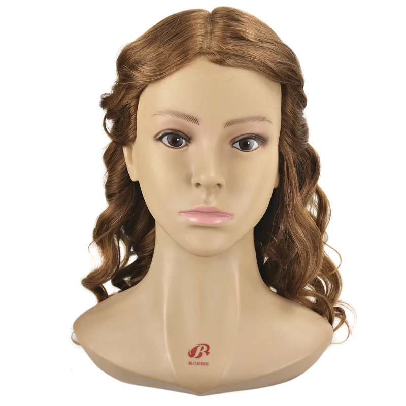 Professional HairStyling Head Manikin Head With Human Hair Hairdressing Mannequins 100 Real Hair Mannequin Head Hairdresser Head Professional HairStyling Head Manikin Head With Human Hair Hairdressing Mannequins 100 Real Hair Mannequin Head Hairdresser Head