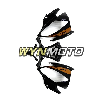 Полный комплект обтекателей для Yamaha R6 2006-2007 06 07 год впрыска ABS пластмасс кадров полный обтекатель оранжевый черный мотоцикл корпусов