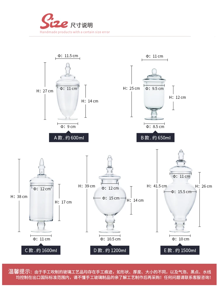 Прозрачная конфета, банка для свадебной вечеринки, украшение стола, десерт, бутылки для хранения конфет, банки для хранения, не содержит свинец, стеклянные резервуары, покрытые