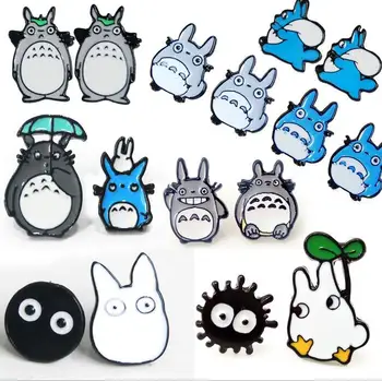 

New 30 pairs Cartoon My Neighbor Totoro Fashion Cartoon Stud Earring Cute Earrings For Women E-46