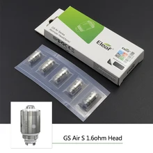 Eleaf GS Air S 1.6ohm головка iTap катушка SS316L материал представляет MTL Vaping отличный вкус подходит для Eleaf iTap комплект