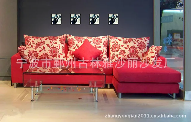 Modern Furniture Designer Red Sofa Can Be Customized Color Modern Furniture Designer Red Sofa Can Be Customized Color Combination Of High Elasticity Comfortable Ikea