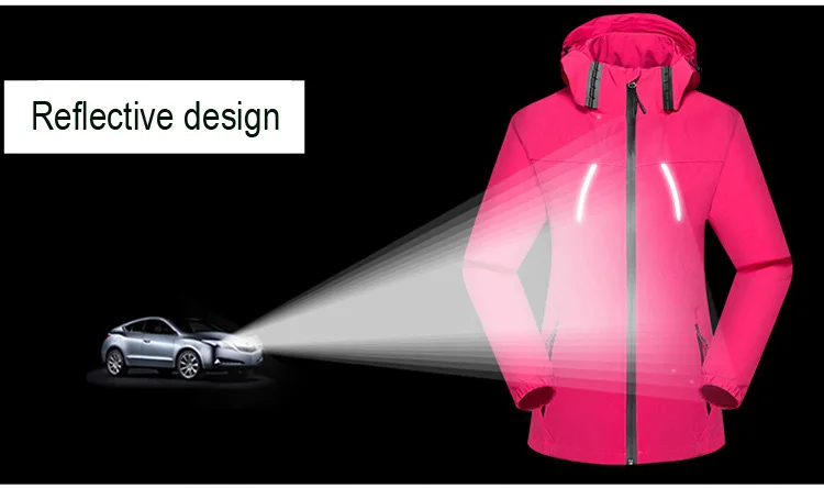 Fino à Prova de Vento o Ártico Luz ao ar Livre Primavera Outono Masculino Feminino Caminhadas Jaqueta Quatro Estações Montanhismo Multi-função 5 Cheap Jaq. caminhada