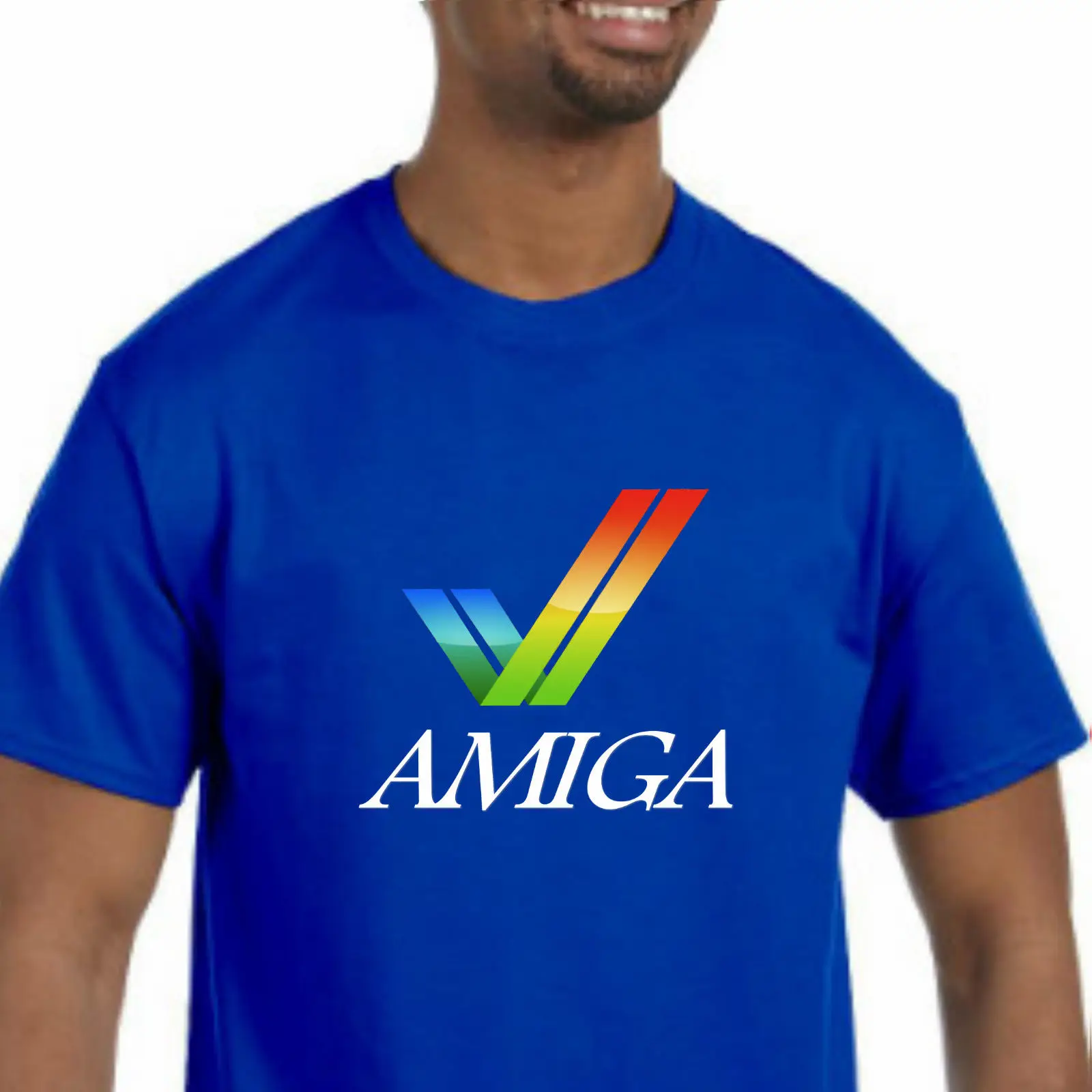 

Commodore Amiga T Shirt New (Nwt) *Pick Your Color & Size* (Bbs 64) Normal Short Sleeve Cotton T Shirts Print Round Neck Man