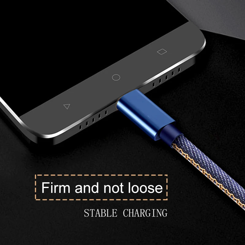 رعاة البقر مزين الذهب-مطلي المكونات سريع تهمة كابل بيانات مايكرو USB نوع C كابلات لسامسونج سوني Xiaomi هواوي usb شاحن