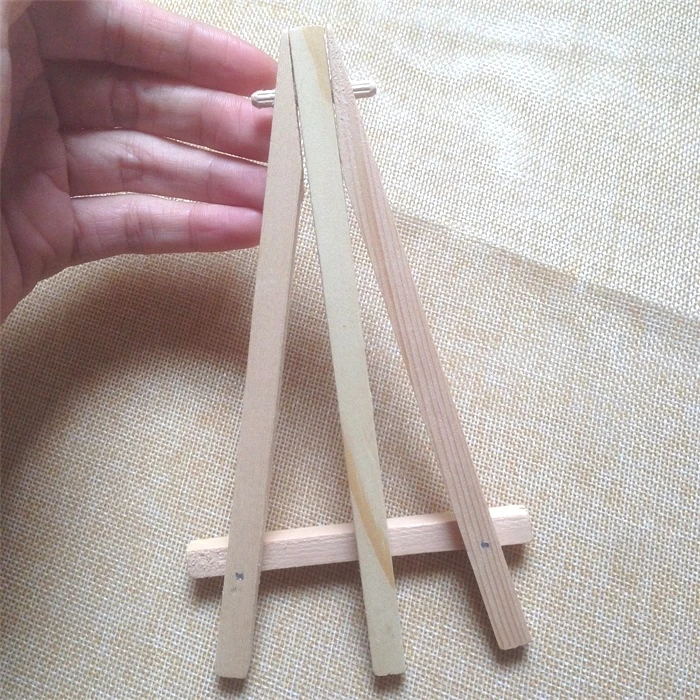 Новое поступление 3 шт Деревянный миниатюрный пюпитр номер свадебного стола