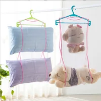 New Creative Pillow Cushion Storage Bag Shelf Drying Laundry Drying Nets Drying Pillow Rack With Multiple Drying Racks 1