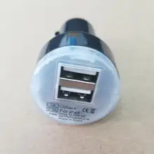 Двойной Usb Зарядное устройство адаптер, быстрая зарядка 2 Порты и разъёмы зарядное устройство с мини-usb адаптер для Зарядное устройство планшетный ПК gps черный, белый цвет