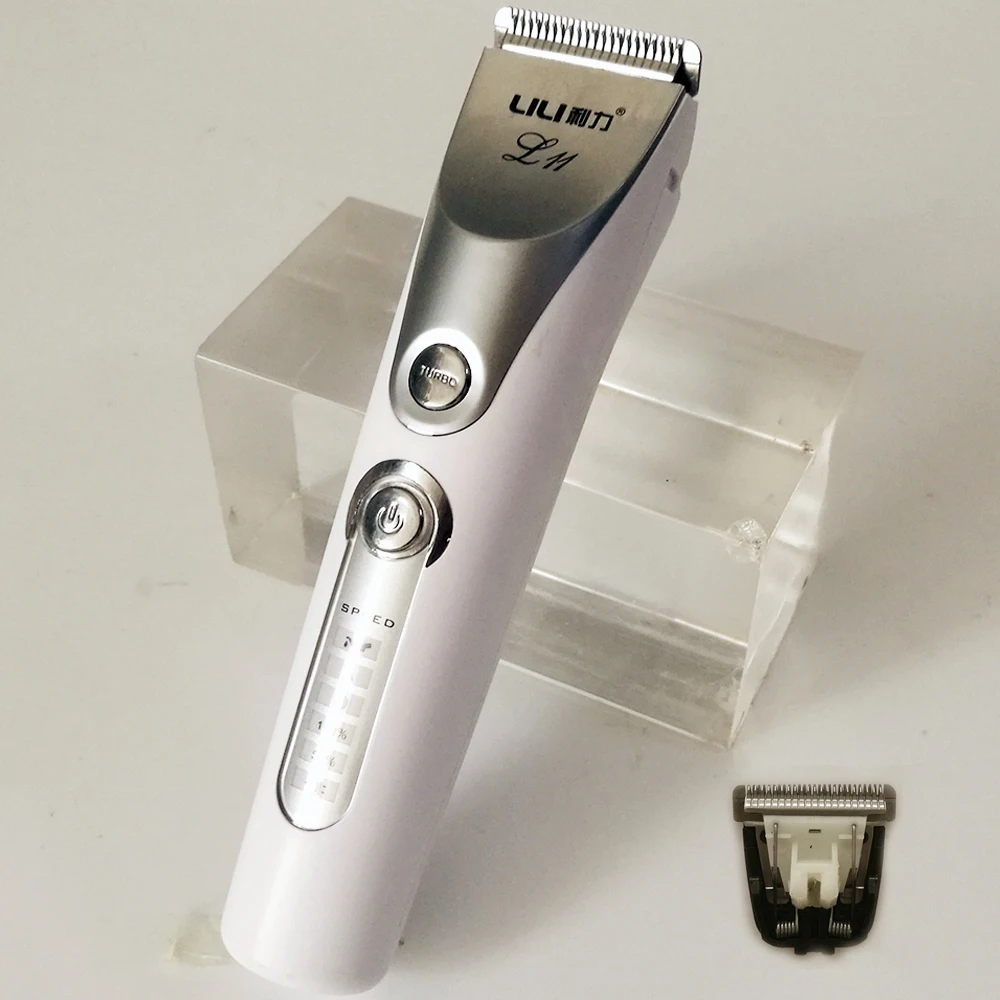 100 240V LED display Small Hair Clipper Trimmer Stainless Steel Blade