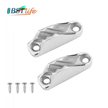 2 шт. 316 Петля из нержавеющей стали защелкивающийся крепеж веревка клеат Стопорная утка линия Cleat лодка запчасти, оборудование парусный каяк морские аксессуары