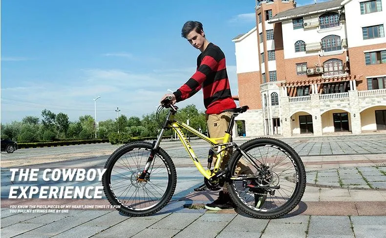 Excellent Kalosse Full suspension new cycling mountain bike 26er mountain bicycle woman bike 24/27/30 speed Hydraulic brakes 6 Excellent Kalosse Full suspension new cycling mountain bike 26er mountain bicycle woman bike 24/27/30 speed Hydraulic brakes 6