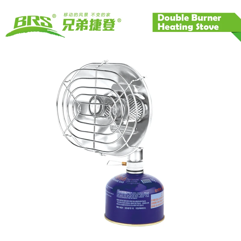 

BRS Portable Double Burners Heating Stove Outdoor Camping Fishing Infrared Ray Gas Heater