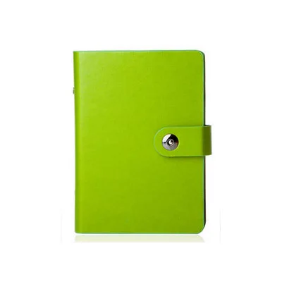 Новая кожаная тетрадь 32 К бумаги 96 листов дневник записная книжка блокнот Офис Школьные принадлежности подарок - Цвет: Green