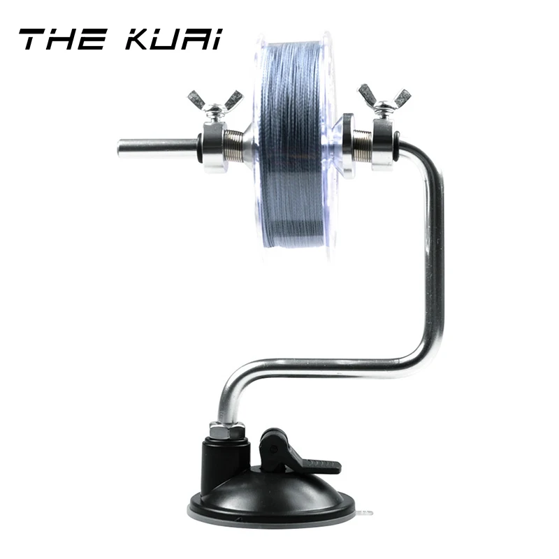 

THEKUAI Lightweight Portable Fishing Line Winder Spooler Aluminum Machine Baitcasting Spinning Reel Spooling Station System