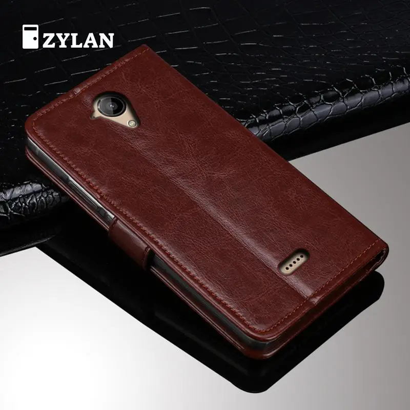ZYLAN для Wiko UFeel Lite чехол 5 0 ''Стенд Бумажник Кожаный флип Назад телефона Coque