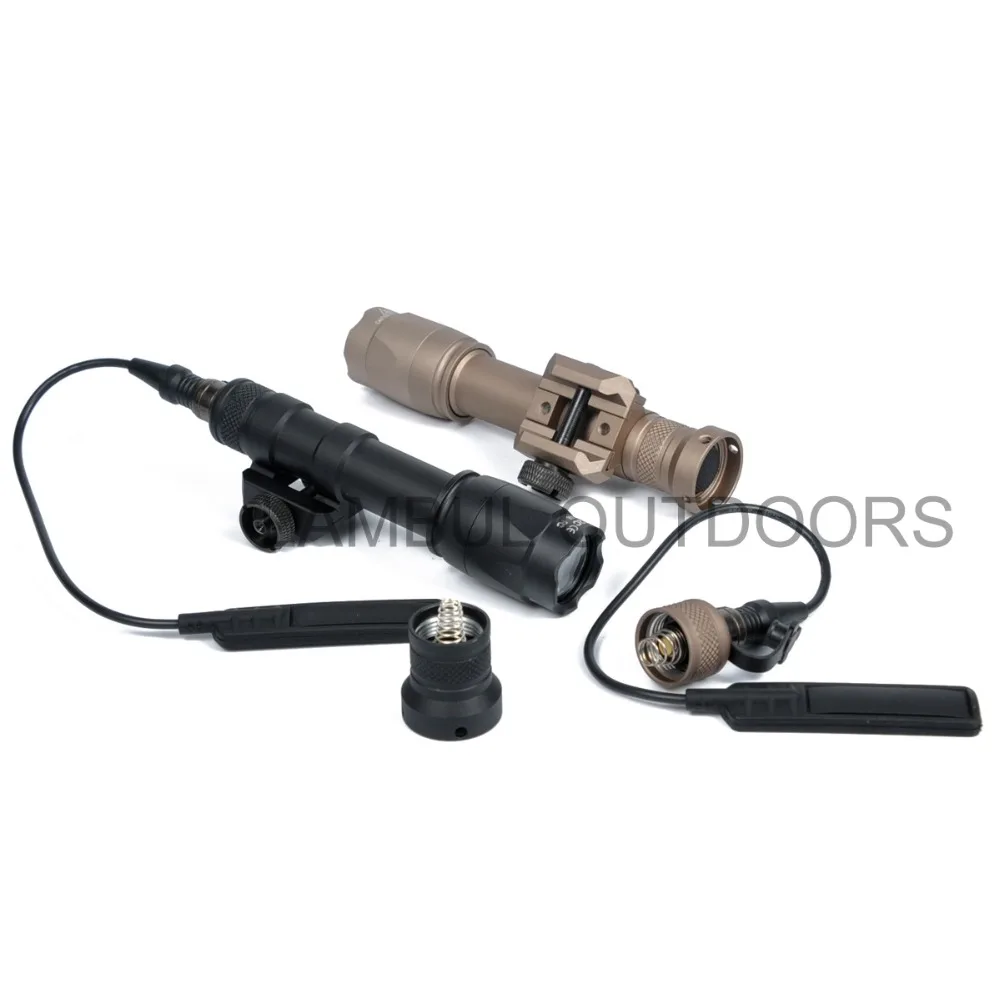 LAMBUL M600C тактический светильник для разведчика винтовка оружие светильник светодиодный охотничий Точечный светильник постоянный и мгновенный выход с хвостовым выключателем