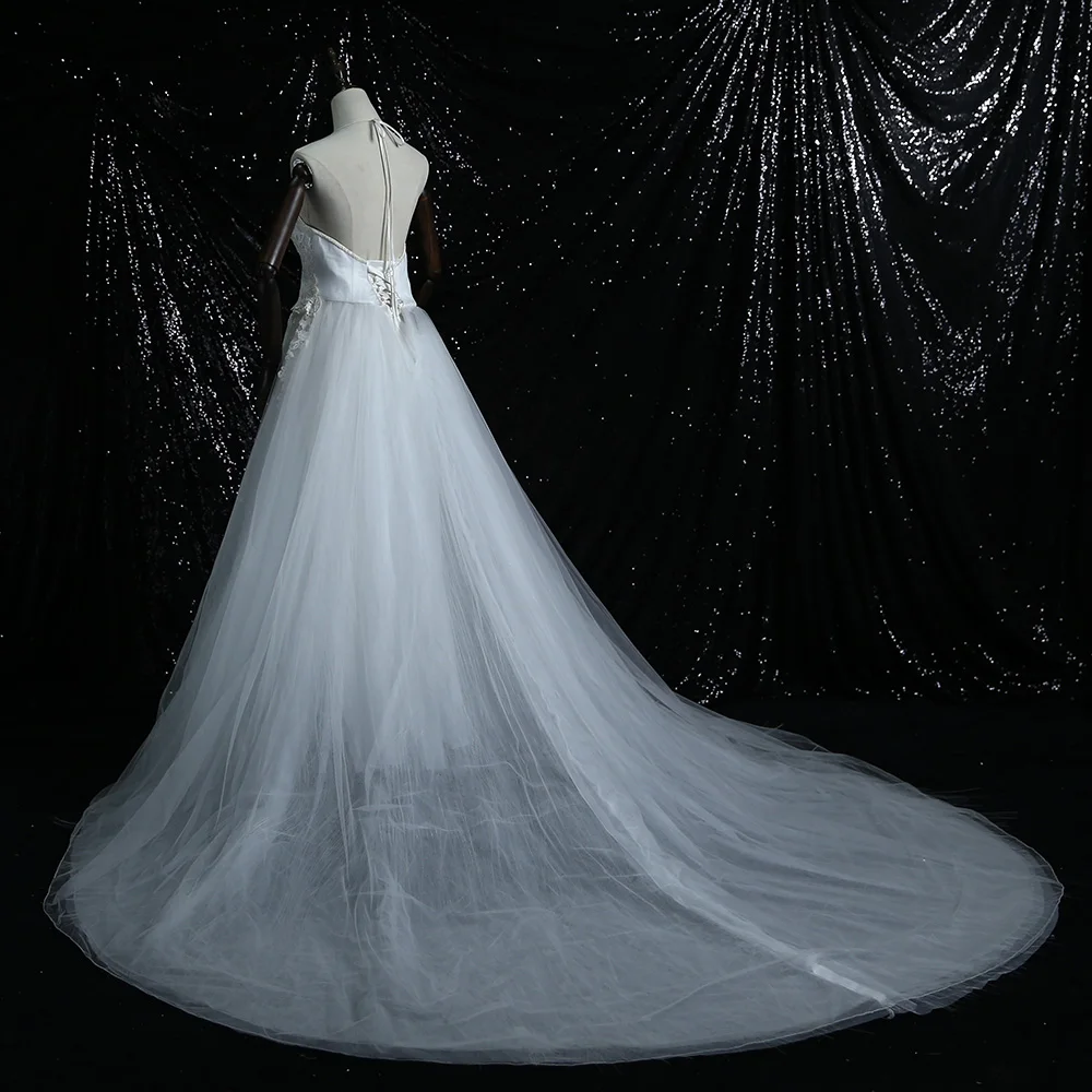 Светящееся свадебное платье светящееся в темноте умное мобильное приложение Contro светодиодный 7 переменный цвет светящийся с музыкой светодиодный волоконно-оптический