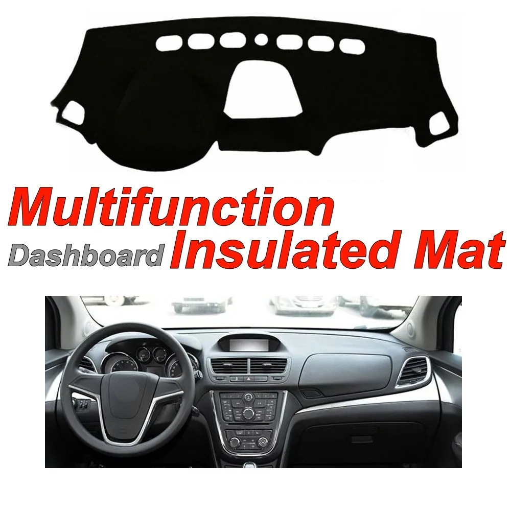 Dashboard Mat Original Factory Shape pad Protection Cover Carpet Dashmat For Opel For Vauxhall Mokka not fit facelift