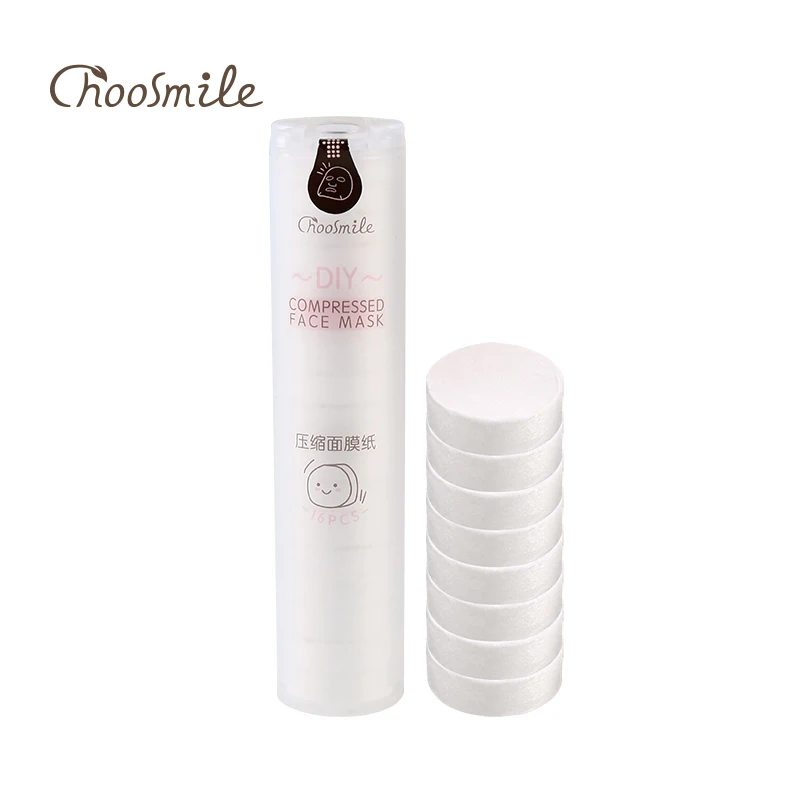 

Choosmile 16pcs Portable Skin Care Mask Paper Compressed DIY Beauty Facial Moisturizing Dry Cotton Face Mask Travel Masks Paper
