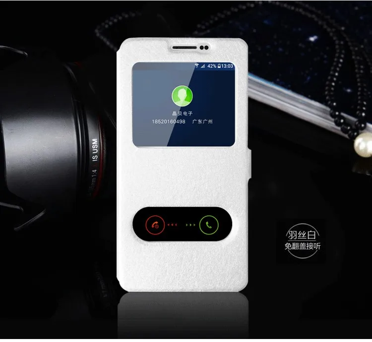 Роскошный умный кожаный флип-чехол для телефона с окошком спереди для Xiaomi Redmi Note 7 6 5A 5 4X4 Pro 6A 4A S2 Y2 3S 3 Plus чехол