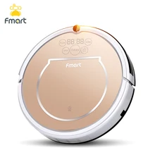 Fmart E-R302G(S)3 in 1Robot Vacuum Cleaner Home Cleaning128ML WaterTank Wet 300ML Dustbin Sweeper Aspirator Cleaning