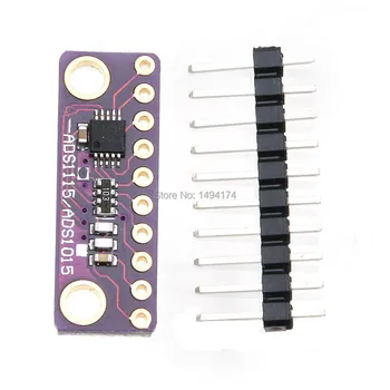 

10PCS WQScosea Q8S-40 16 Bit ADS1115 I2C ADC Module with 4 channel Programmable Gain Amplifier low drift voltage Boad