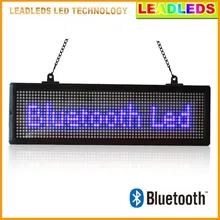 Bluetooth Remote Control LED Sign Programmable Scrolling Message led display Board for Business and Store