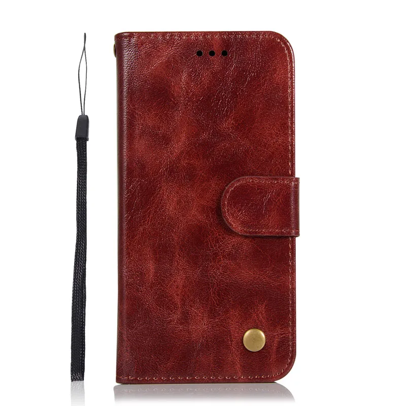 

Retro Case Oneplus 7 Cover Rivet Wallet PU Leather Silcone Flip Case One Plus 7 Back Case Coque Oneplus7 One plus7 A7000 Fundas