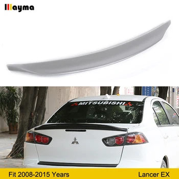 

Imitation Carbon Fiber rear trunk spoiler For Mitsubishi Lancer EX 2008-2015 year EX ABS black spoiler Wing (Not fit EVO)