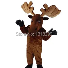 Талисман олень маскарадный костюм Лося Рождественский олень на заказ маскарадный костюм Карнавальные наборы костюмов