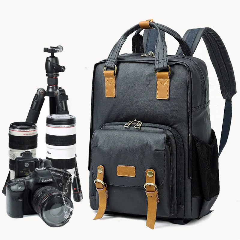 lowepro Photography Photo Bag Camera Backpack Canvas Digital Camera Bags Cases For Canon Nikon