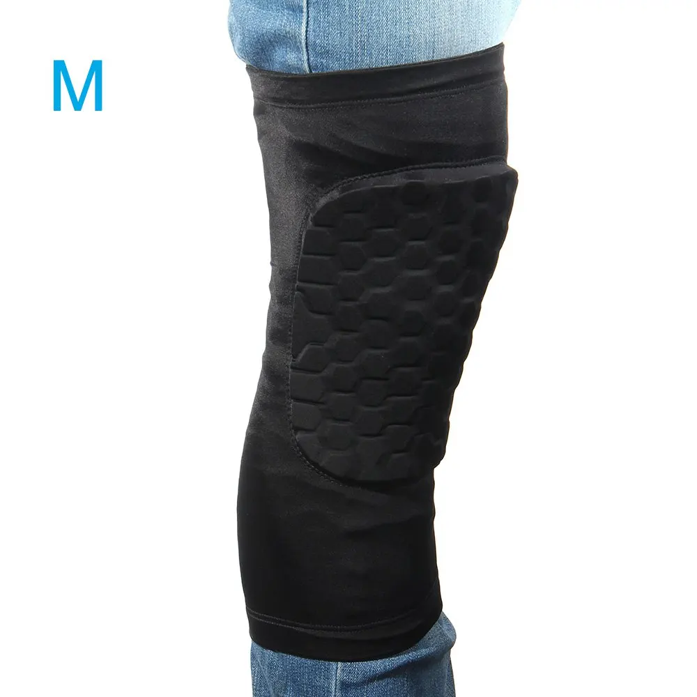 1 Pcs Black Knee Pad Crashproof Antislip Knee Leggings Short