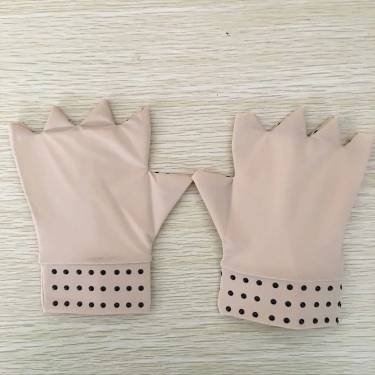 Магнитные против артрита здоровья компрессионные терапевтические перчатки без пальцев женские новые перчатки