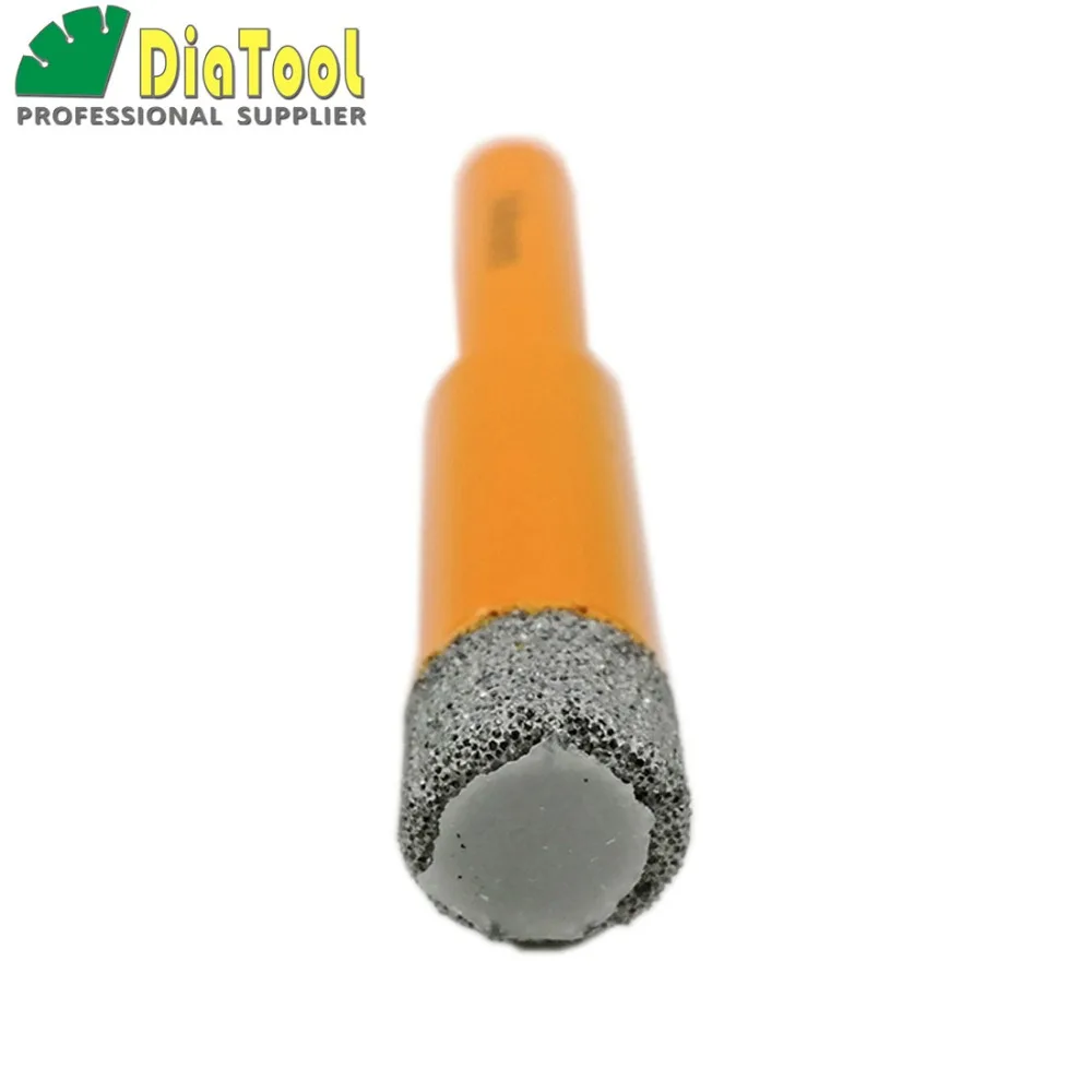 2pcs Vacuum brazed diamond drilling core bits for stone or tile, Diameter 10mm, Round Shank, professional quality, Drill bits