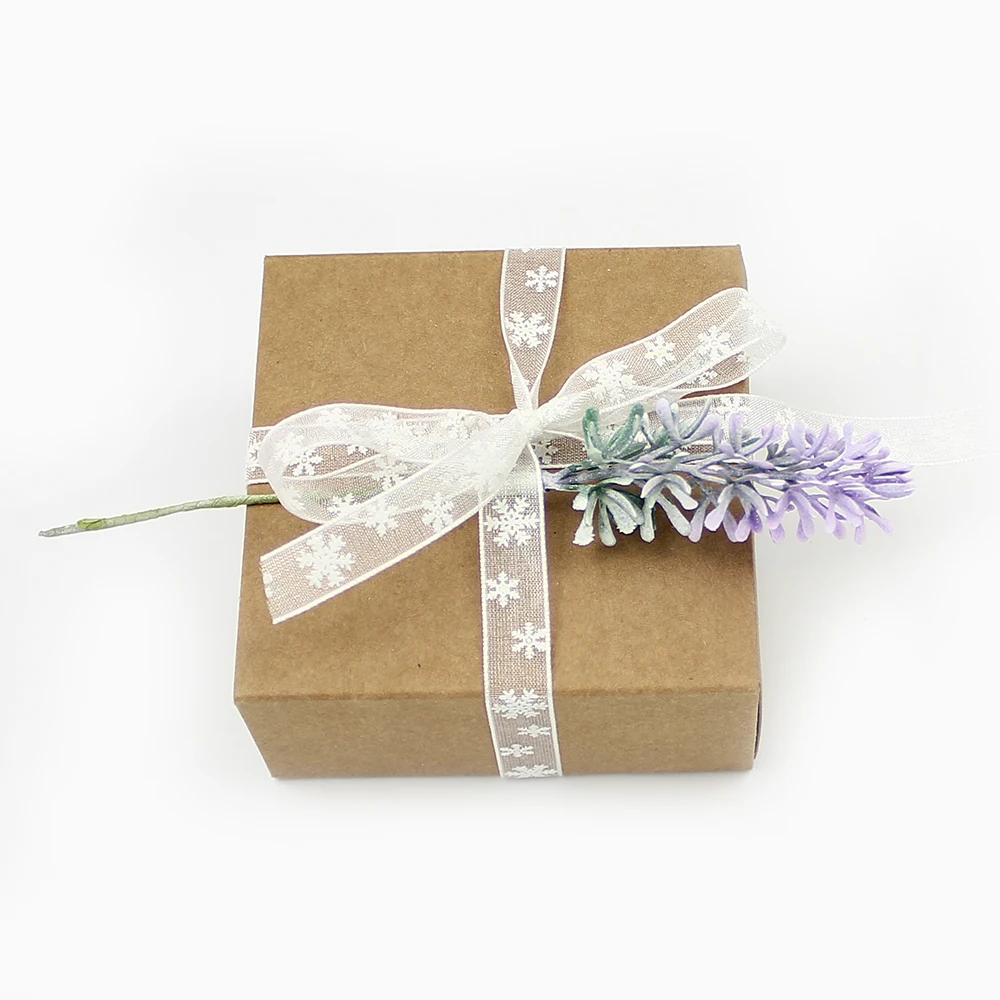 HUADODO 6 шт. мини цветок лаванды шелковые искусственные цветы для DIY скрапбукинга ручной работы свадебные Рождественские украшения
