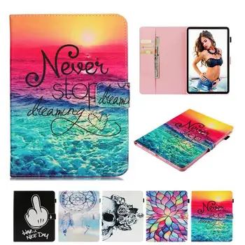 

3D Fashion Printing PU Leather Case For Samsung Galaxy Tab S2 8.0 T710 T715 painted leather tablet case for Tab S2 8.0 inch+gfit