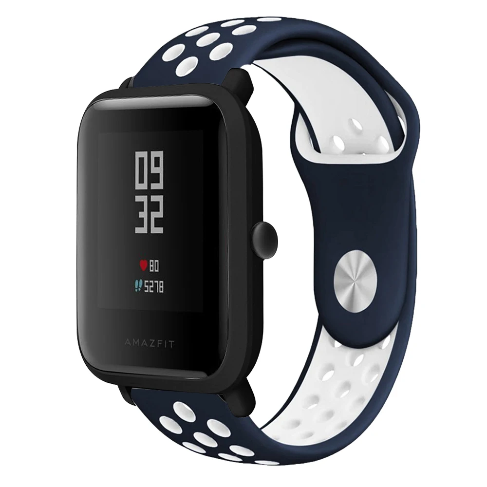 Ремешок для часов Xiaomi Huami Amazfit Bip BIT PACE Lite Youth band Силиконовый ремешок браслет ремень для Huami Amazfit Bip Замена