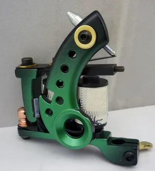 

10Pcs/lot Pro Casting Iron Tattoo Machine 10 Wraps coil stainless steel Tattoos Body Art Gun Coil Machine LPC-ITM-7021-3C