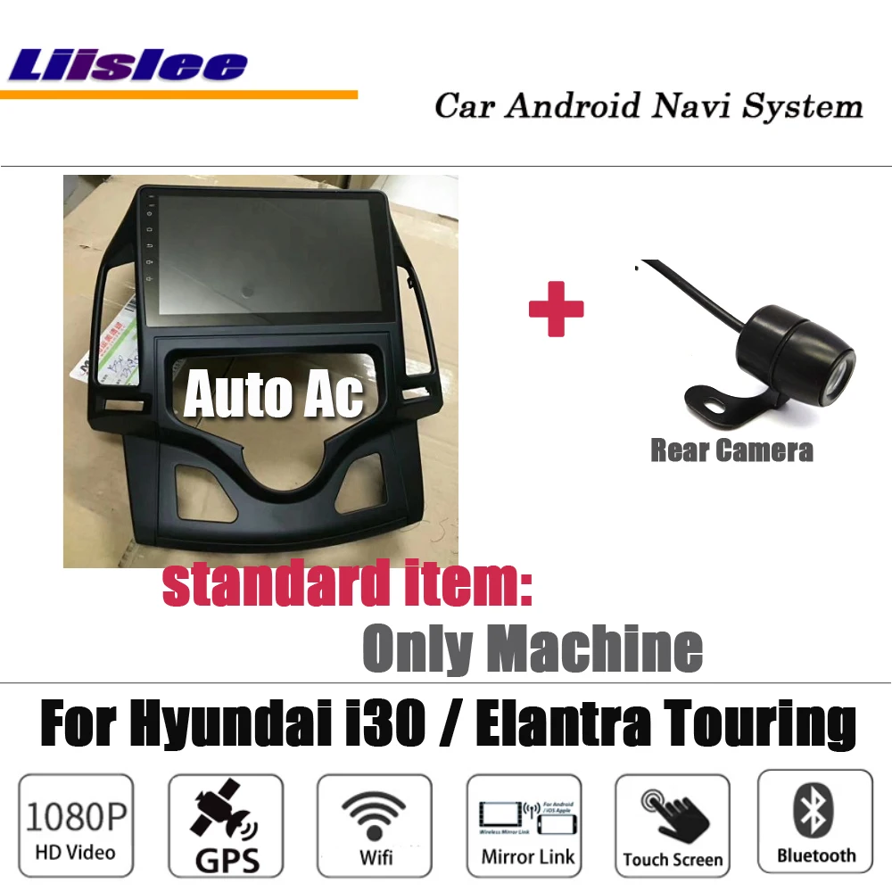 Liislee автомобиль Android для hyundai i30/Elantra Touring Авто AC стерео Carplay камера gps Navi карта навигационная система Мультимедиа