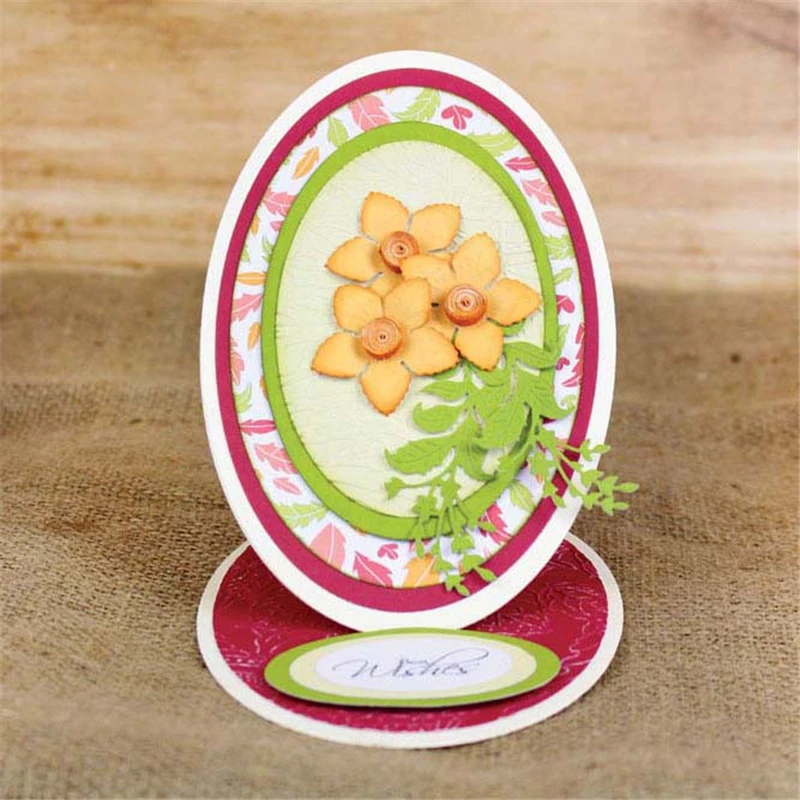 

YaMinSanNiO Leaves Metal Dies Cutting Dies Scrapbooking Embossing Dies Cut Stencils DIY Cards Craft Dies