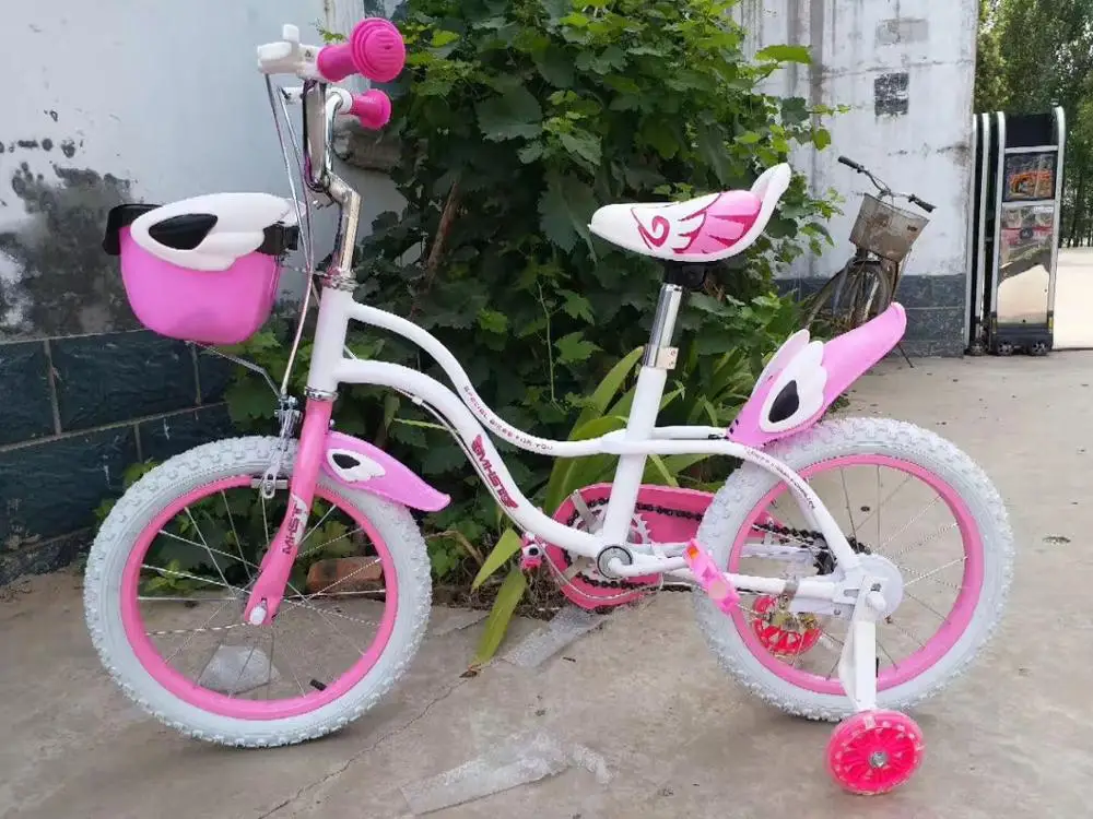 2-4 years oldChild's Bike Cycling Kid's Bicycle With Safety Protective Steel 16- inch Children Bikes Free shipping girls