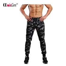 Мужские камуфляжные спортивные длинные штаны для фитнеса, эластичный пояс, ноги, теплые и удобные камуфляжные брюки LX
