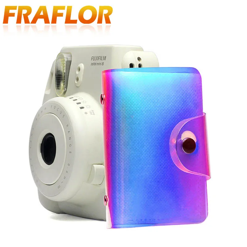 Мини-бумажник с 20 карманами 3 дюйма лазерный фотоальбом для Fujifilm Instax Mini 9 8 90 + 26 7s