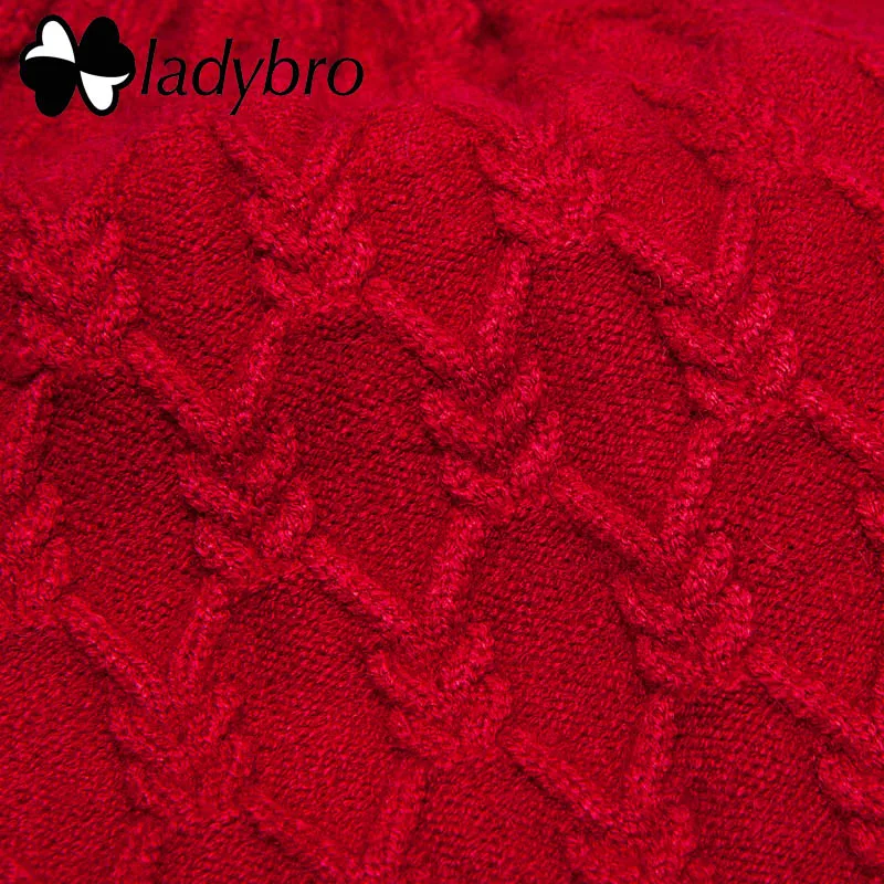 Женская вязаная шапка Ladybro теплая зимняя бини Дамская Шапка 52 56 см|knitted hat|knitted hats for