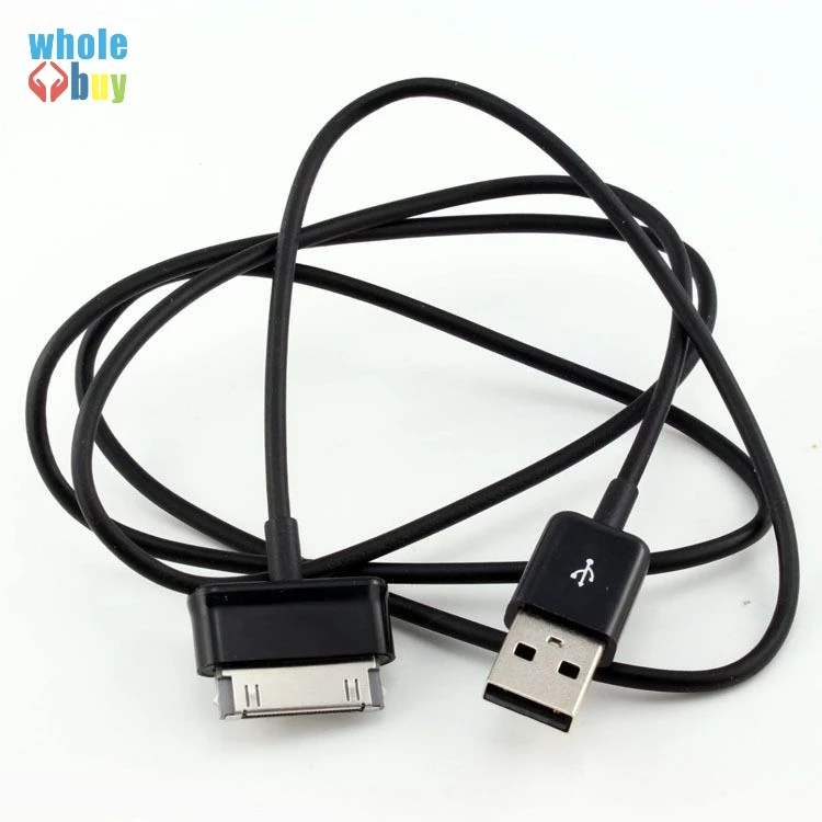 1M 2M 3M usb кабель usb Дата-кабель с переходником для зарядного устройства для зарядки для Samsung Galaxy планшет P1000 P1010 P7300 P7310 P7500 P7510 100 шт./лот