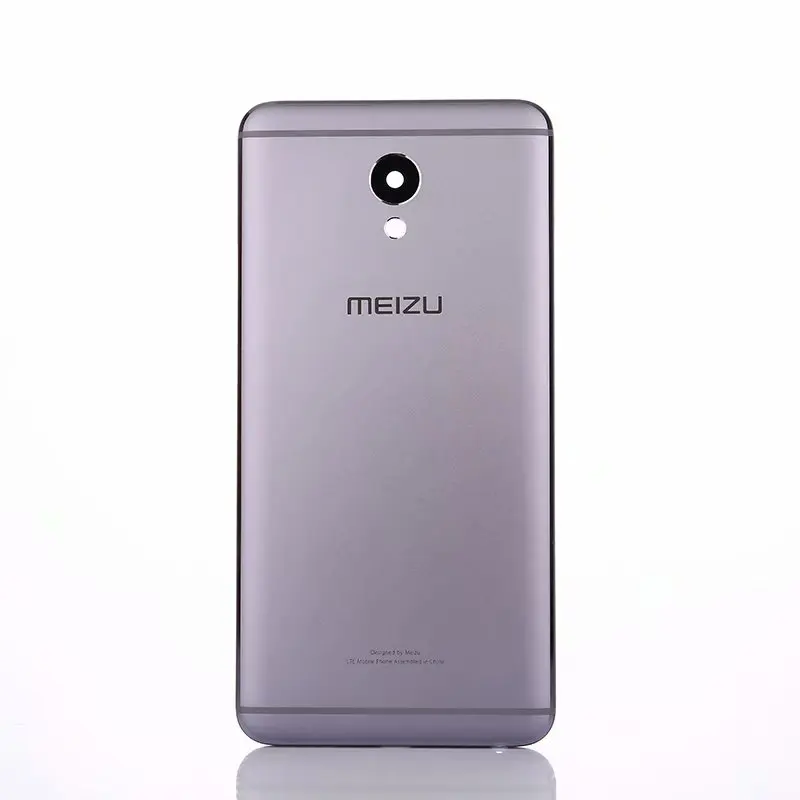 M5Note Корпус для Meizu M5 Примечание металлический Батарея задная сторона, чехол для мобильного телефона, Запчасти для авто чехол - Цвет: Серый