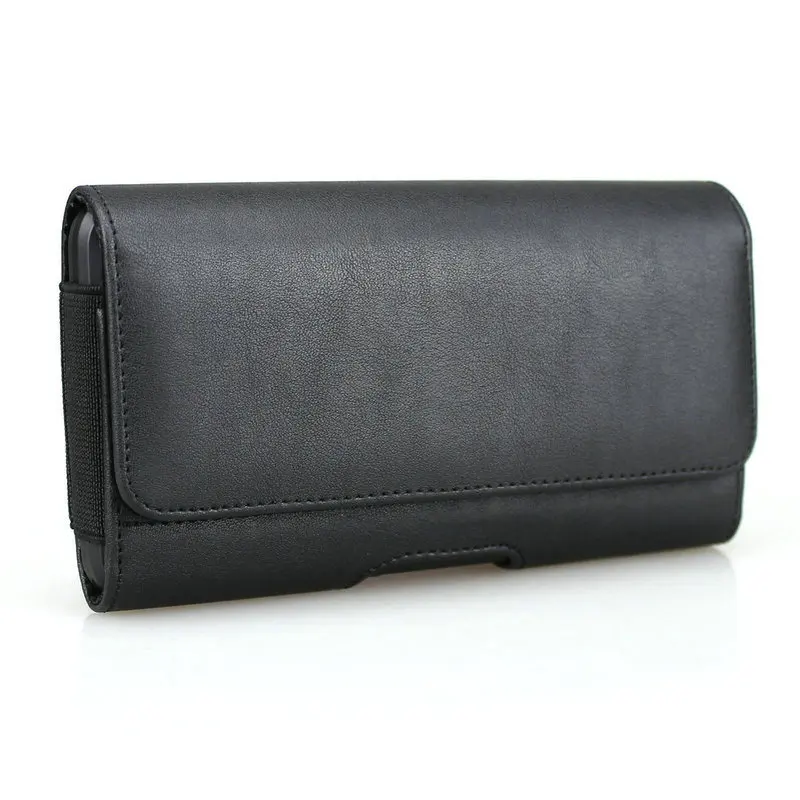 

Horizontal Leather Holster Case Pouch with Belt Clip Loop for Samsung Note 8, Note 9, Galaxy S9 Plus, A9 Star, honor 7X,