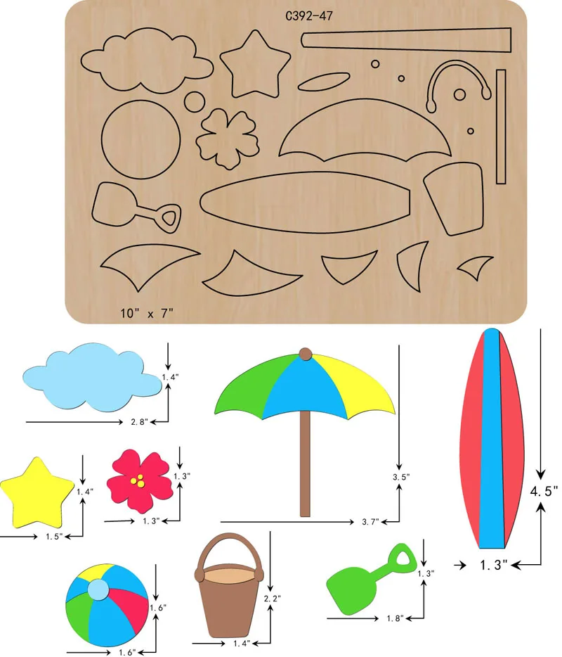

New Wooden die Scrapbooking C-392-47 Cutting Dies