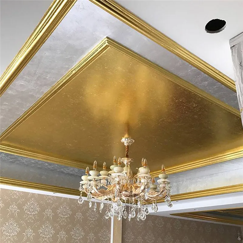 

High Quality Gold Foil Paper Foil Paper Imitation Gold And Silver Foil Gold Foil Leaf Anti-Aging Gilding For Food Decorations