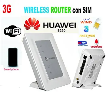 

Unlocked Huawei B220 3G wifi router 900/2100mhz